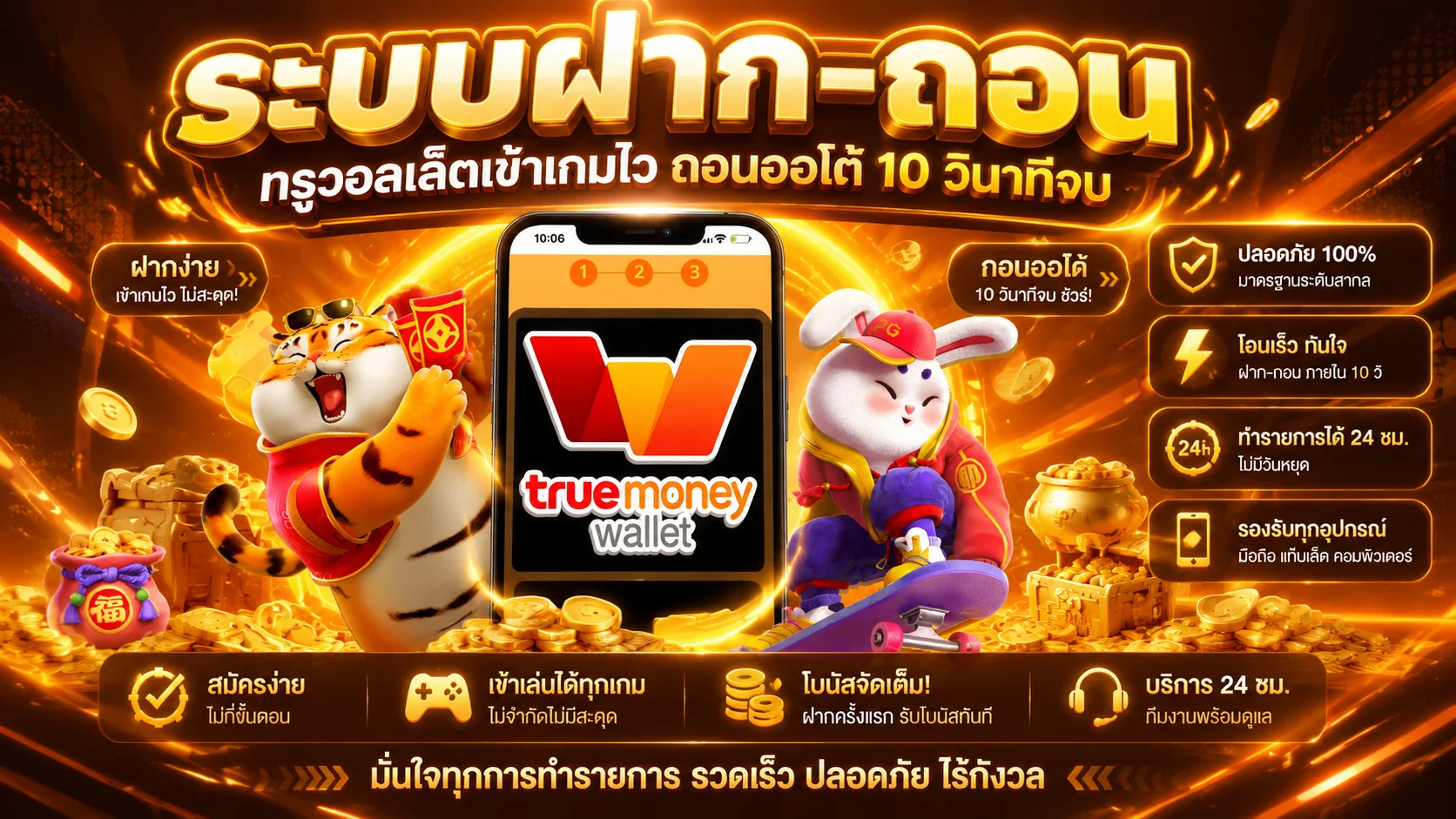 เกมพนันออนไลน์ยอดนิยม ZETAXGAME สล็อต บาคาร่า แทงบอล หวย
